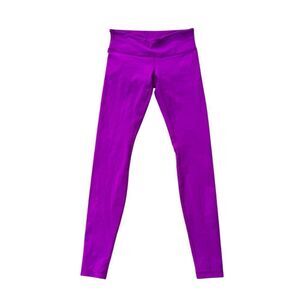 Lululemon wunder under 6 tender violet leggings yoga Pilates workout